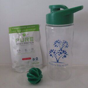 PURE protein shake in tote bottle w/blender ball
